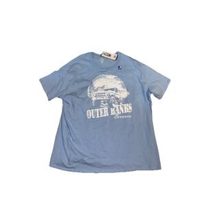 NWT Women's Blue FORD Vintage Bronco Tee Size XXL